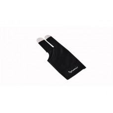 Glove Dynamic Deluxe, 3-finger, black, open caps 